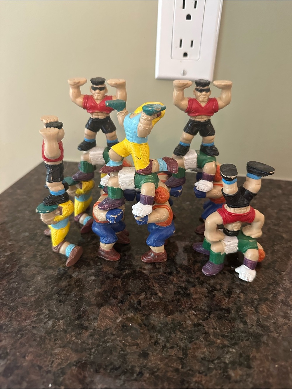 Irwin Toys Street Stackers Wrestling Figures